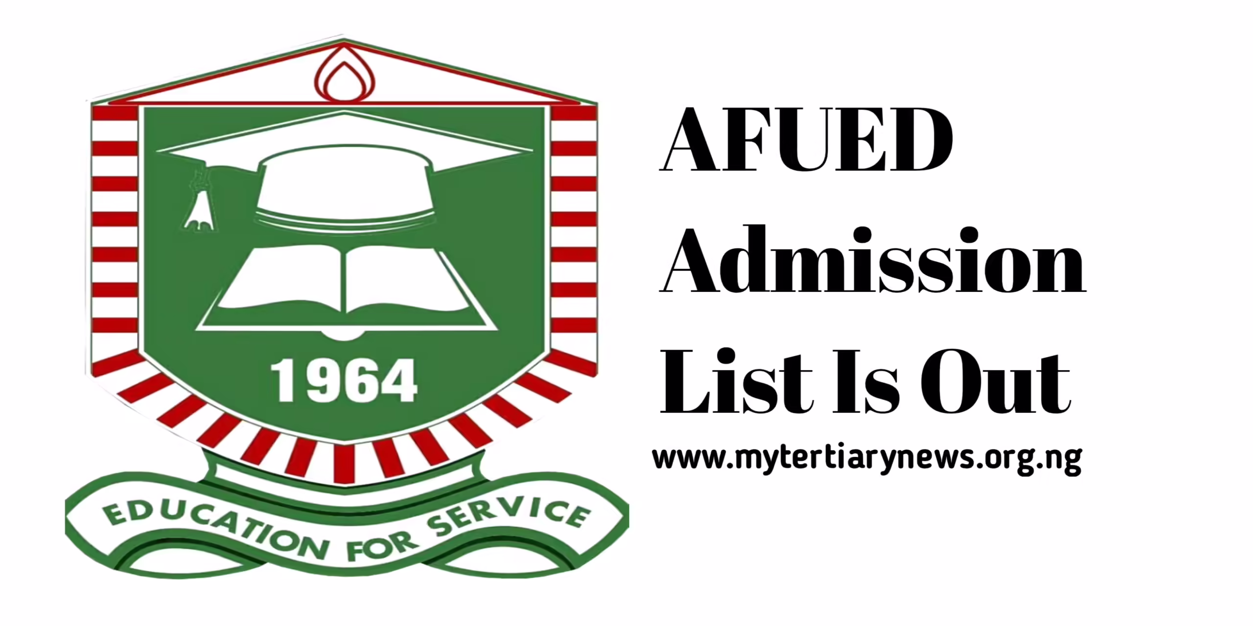 AFUED Image || AFUED Admission List [Check Now]